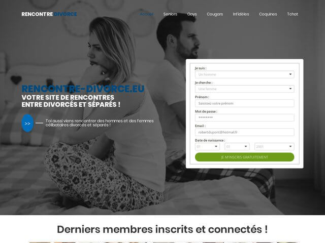 Rencontre-divorce - Site de rencontre pour divorce