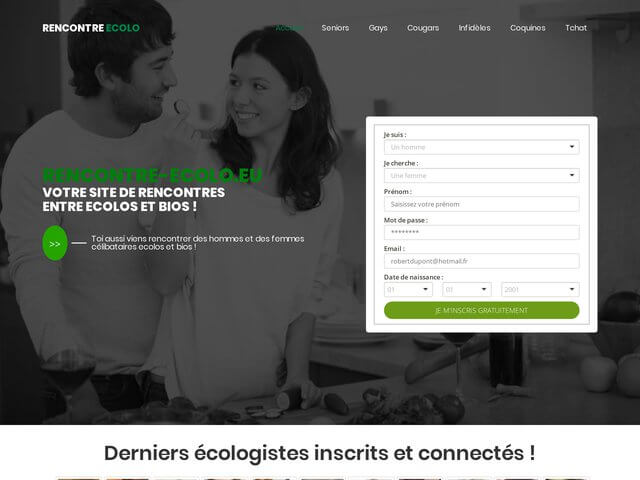 Rencontre-ecolo : Site de rencontre pour ecolo