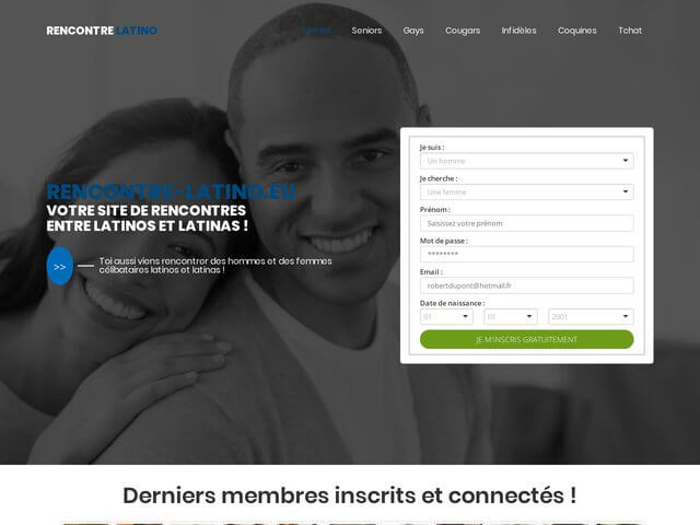 Rencontre-latino.eu : Site de rencontre pour latino