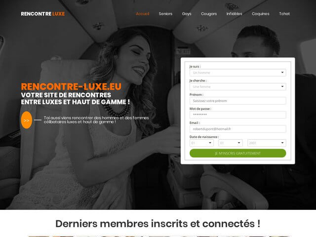 Rencontre-luxe : Site de rencontre de luxe