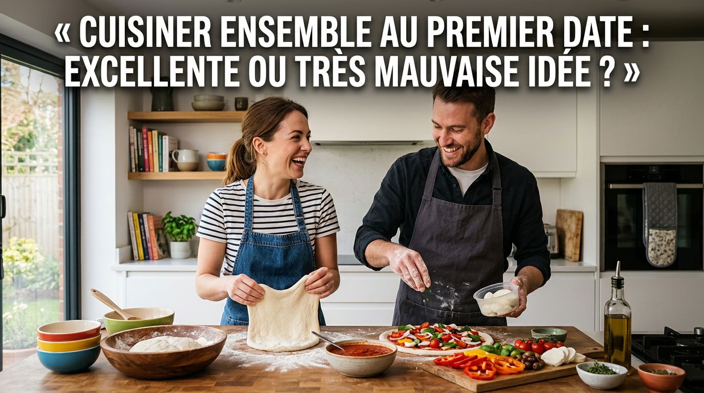 Cuisiner ensemble au premier rendez-vous